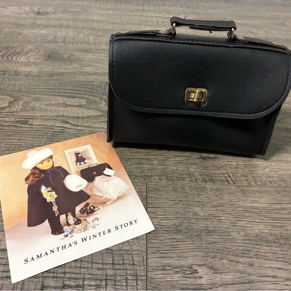 American Girl pleasant company Samantha parkington Victorian valise travel bag